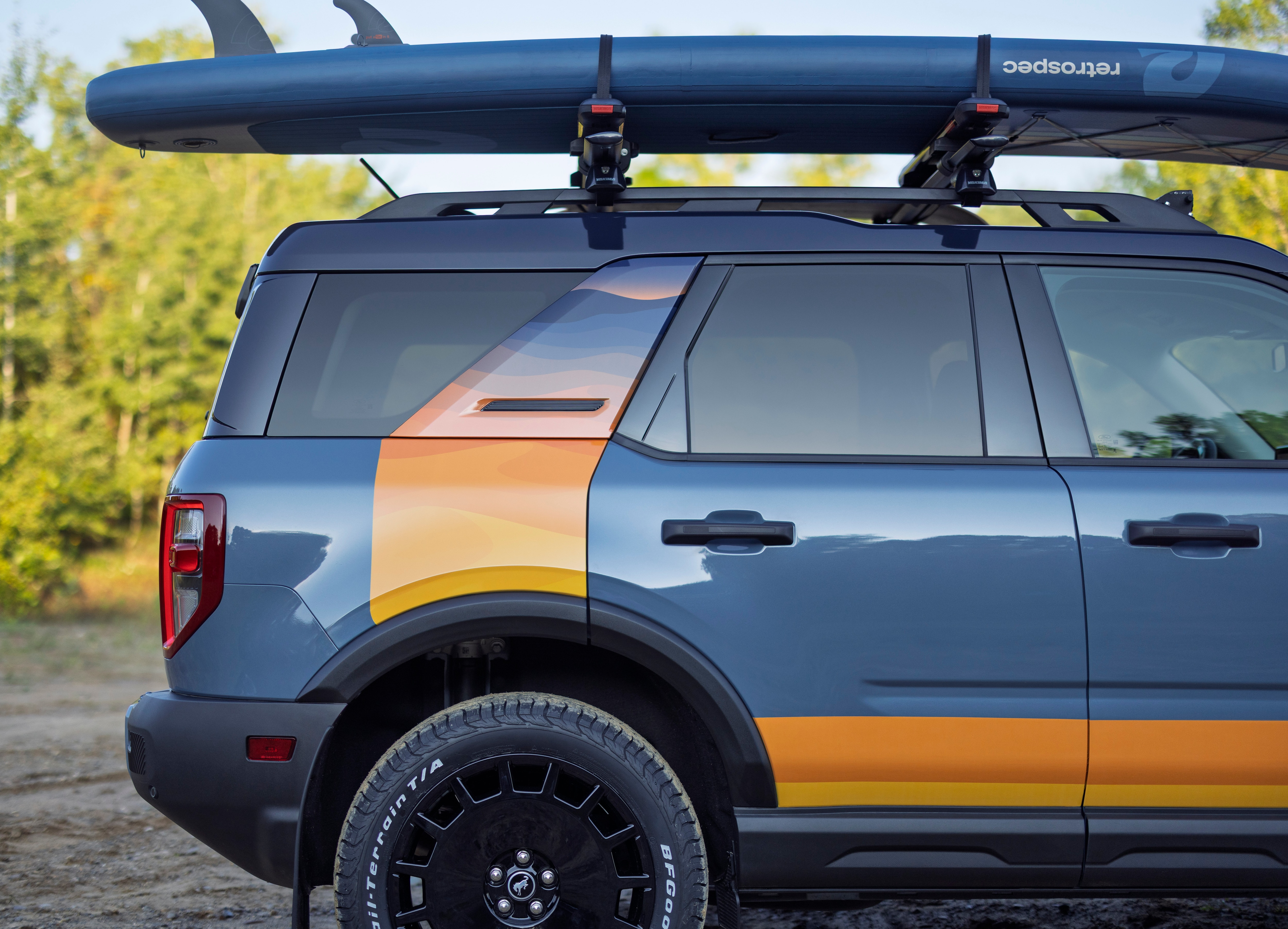 Bronco Sport Silver Lake Dunes project vehicle.